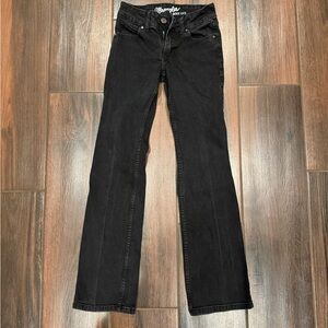 Wrangler Women's Black Boot Cut Jeans